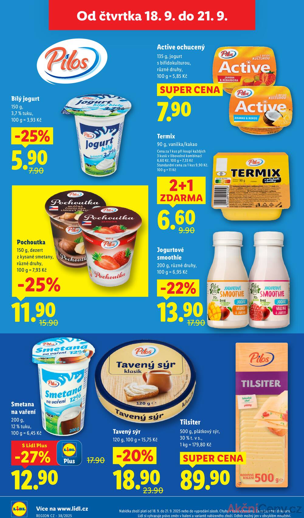 Leták Lidl - Lidl Čtvrtek od 18.9. do 21.9.2025 - strana 18