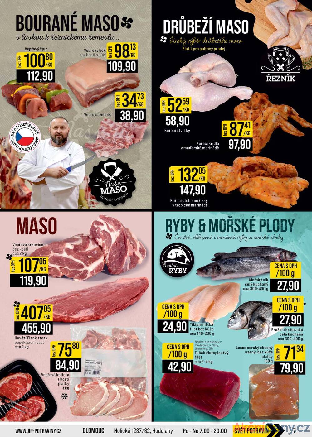 Leták JIP - JIP Cash & Carry Brno, Praha, Ostrava, Jilemnice, Pardubice, Ostrava, Karlovy Vary, Olomouc a Zlín od 17.9. do 23.9.2025 - strana 7