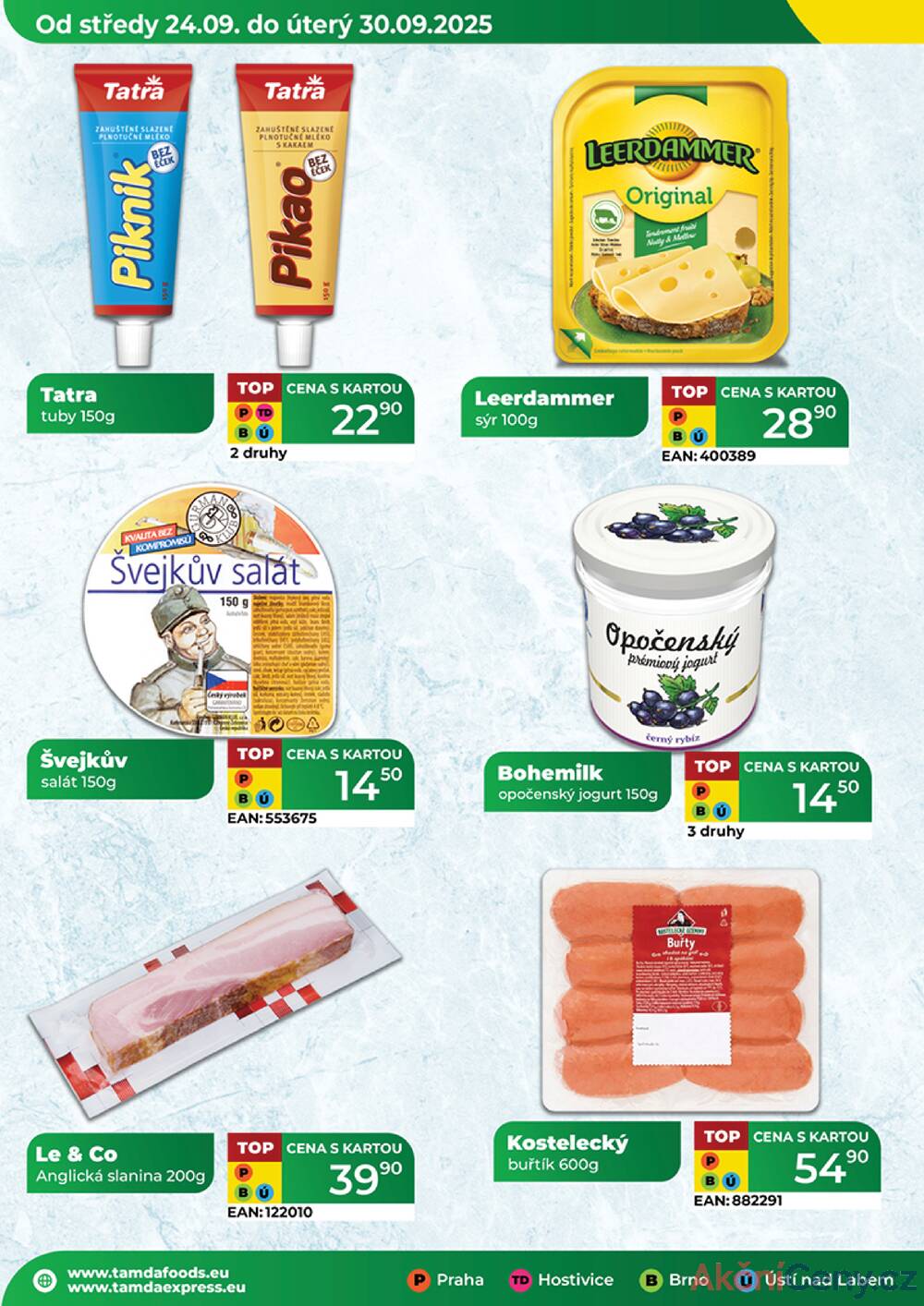 Leták Tamda Foods - Tamda Foods od 24.9. do 30.9.2025 - strana 50