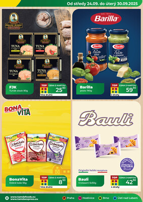 Tamda Foods od 24.9. do 30.9.2025