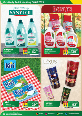 Tamda Foods od 24.9. do 30.9.2025