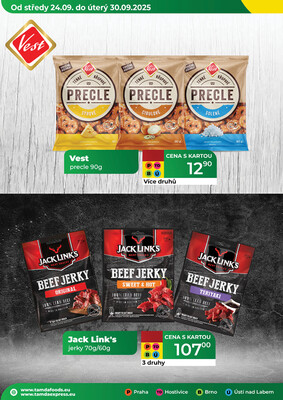 Tamda Foods od 24.9. do 30.9.2025