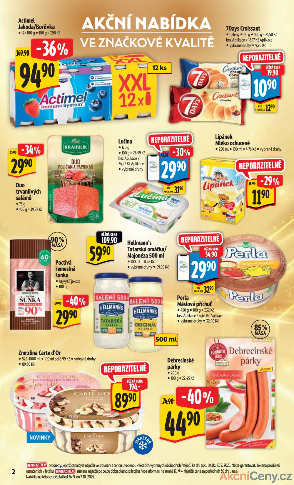 Leták Albert - Albert Hypermarket Jihomoravský od 24.9. do 30.9.2025 - strana 7