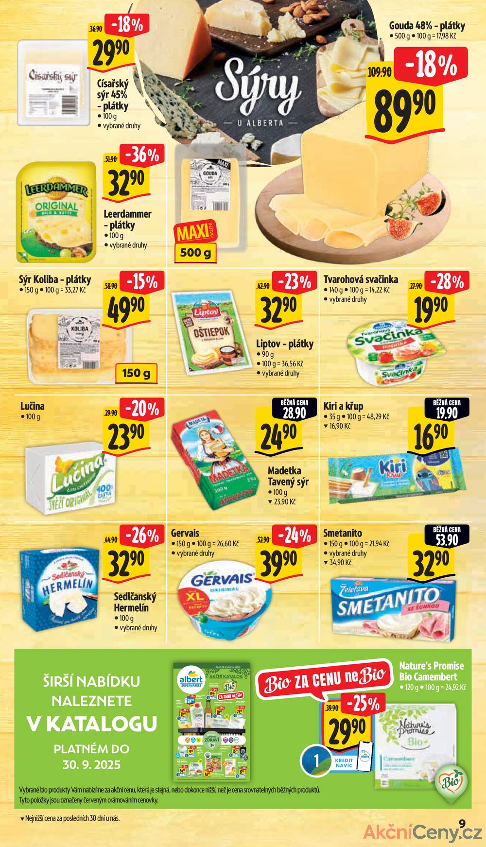Leták Albert - Albert Supermarket od 24.9. do 30.9.2025 - strana 11