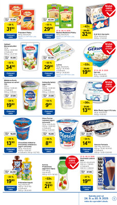 Tesco supermarkety od 24.9. do 30.9.2025