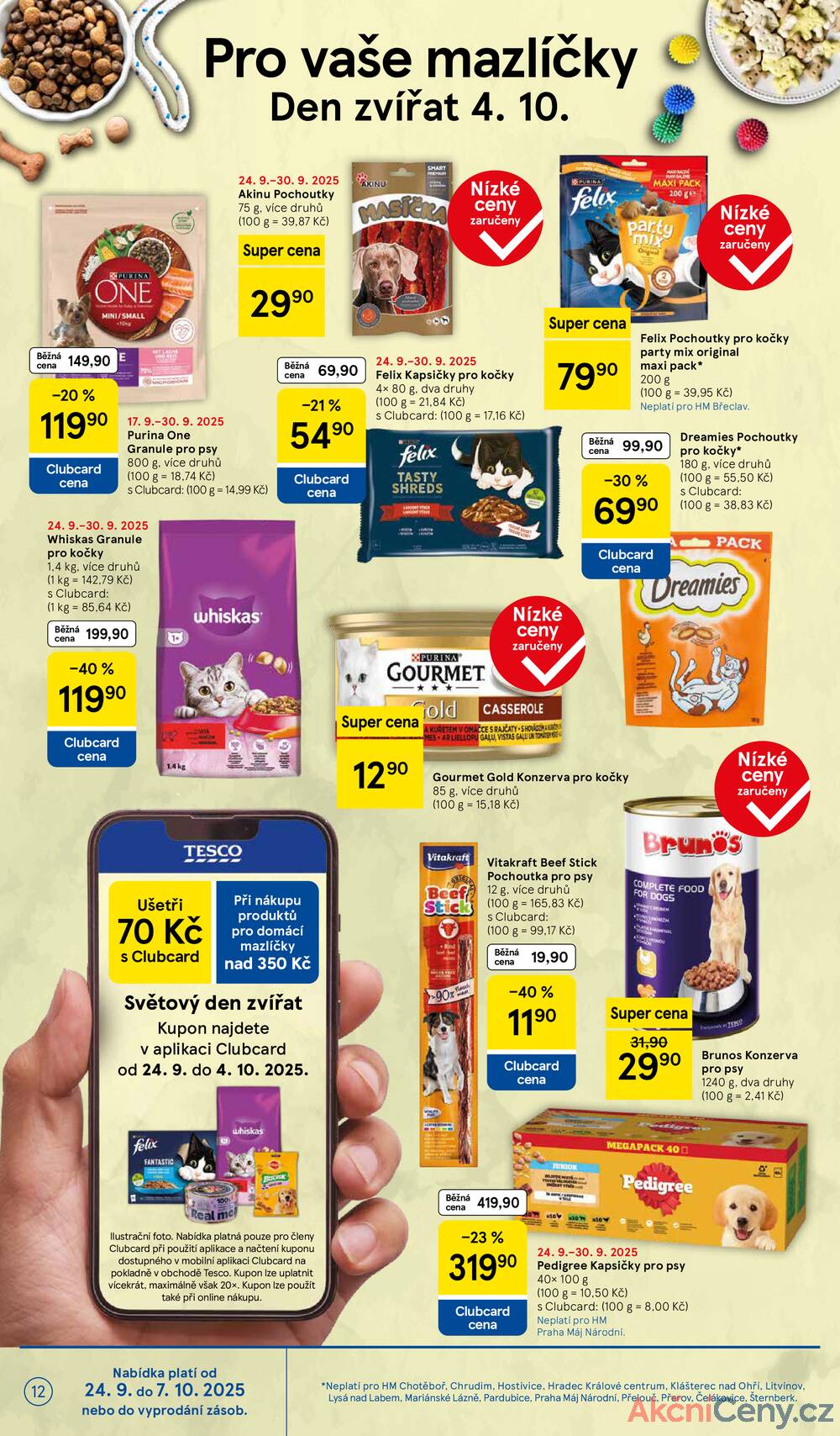 Leták Tesco - Tesco malé hypermarkety od 24.9. do 30.9.2025 - strana 12