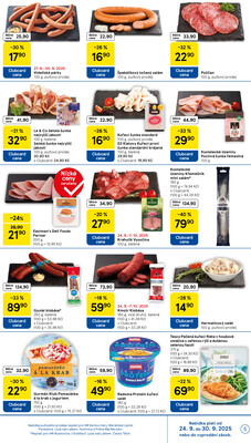 Tesco malé hypermarkety od 24.9. do 30.9.2025