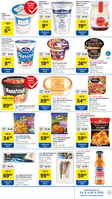 Tesco malé hypermarkety od 24.9. do 30.9.2025