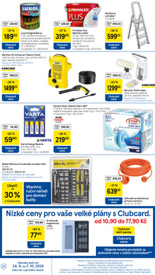 Tesco malé hypermarkety od 24.9. do 30.9.2025