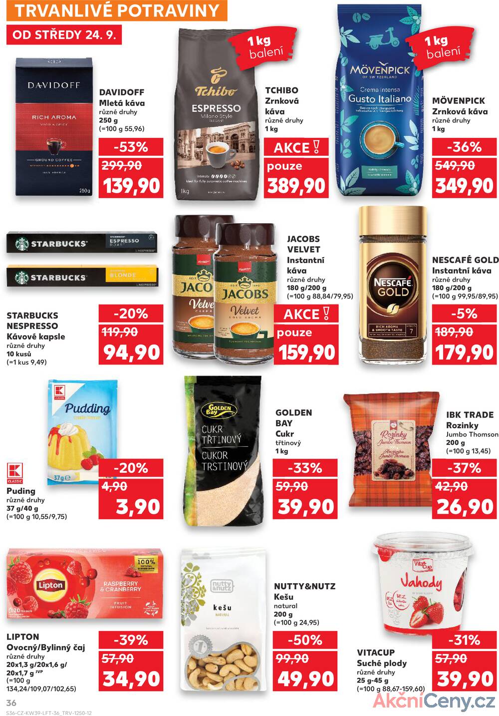 Leták Kaufland - Kaufland 24.9. - 30.9. - Kaufland - Děčín - strana 36