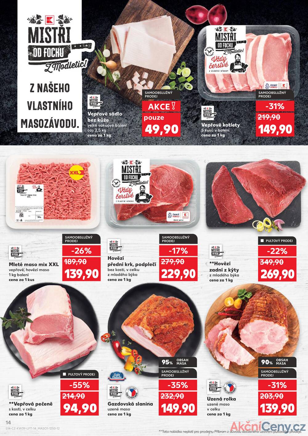 Leták Kaufland - Kaufland 24.9. - 30.9. - Kaufland - Trutnov - strana 14