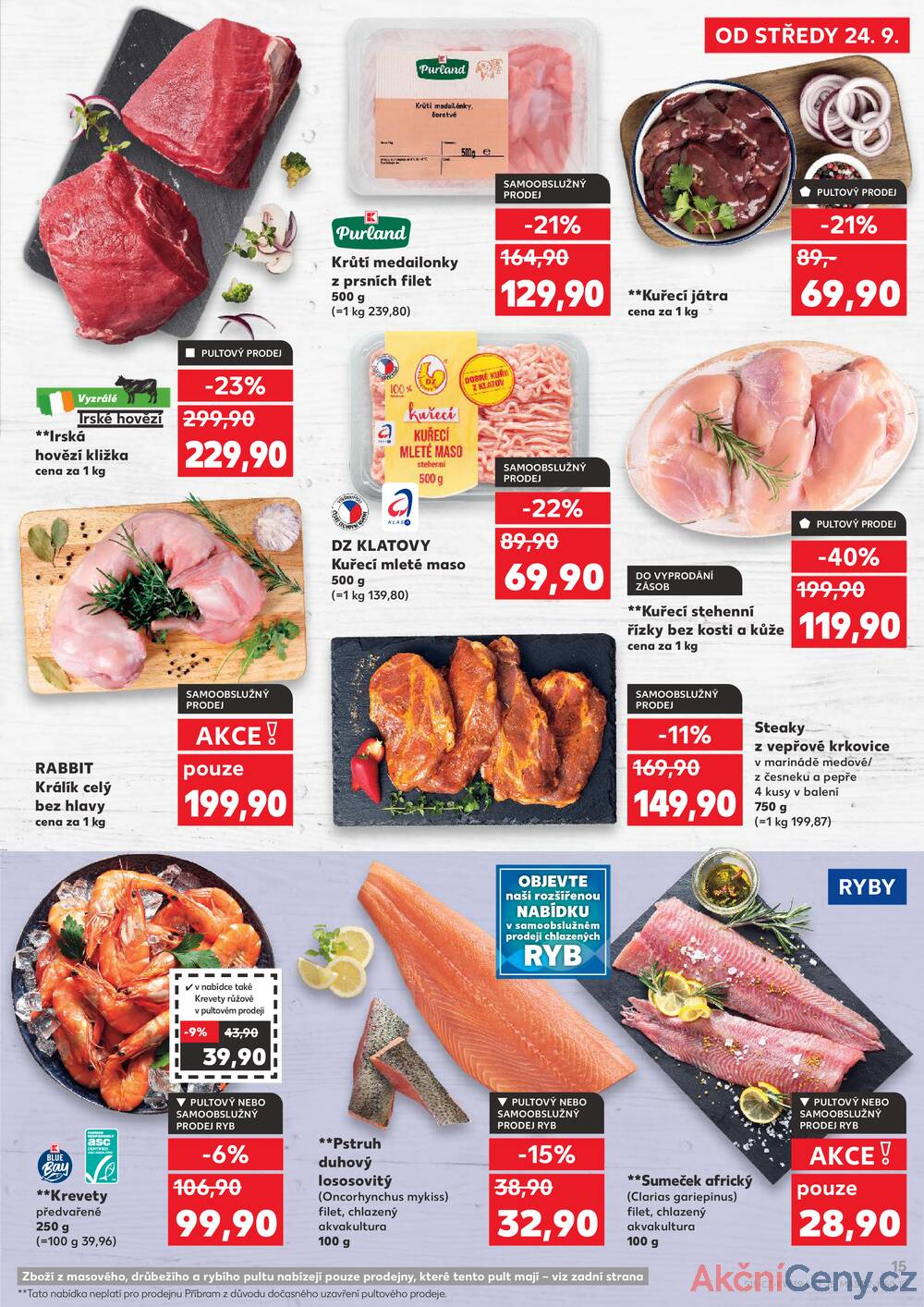 Leták Kaufland - Kaufland 24.9. - 30.9. - Kaufland - Česká Lípa - strana 15