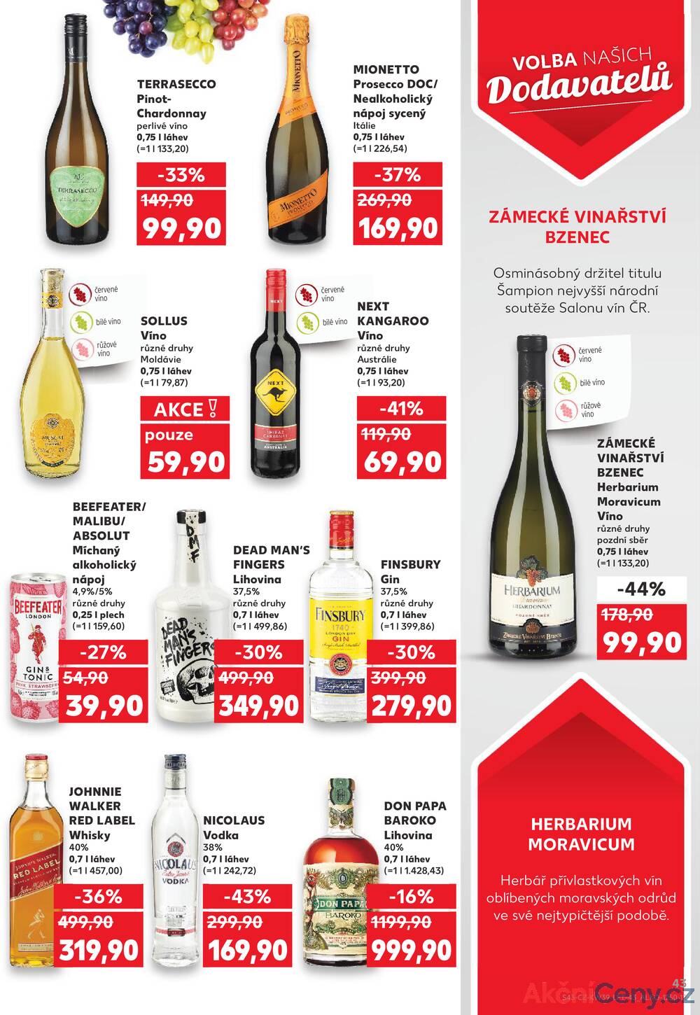Leták Kaufland - Kaufland 24.9. - 30.9. - Kaufland - Hodonín (Konečná) - strana 43