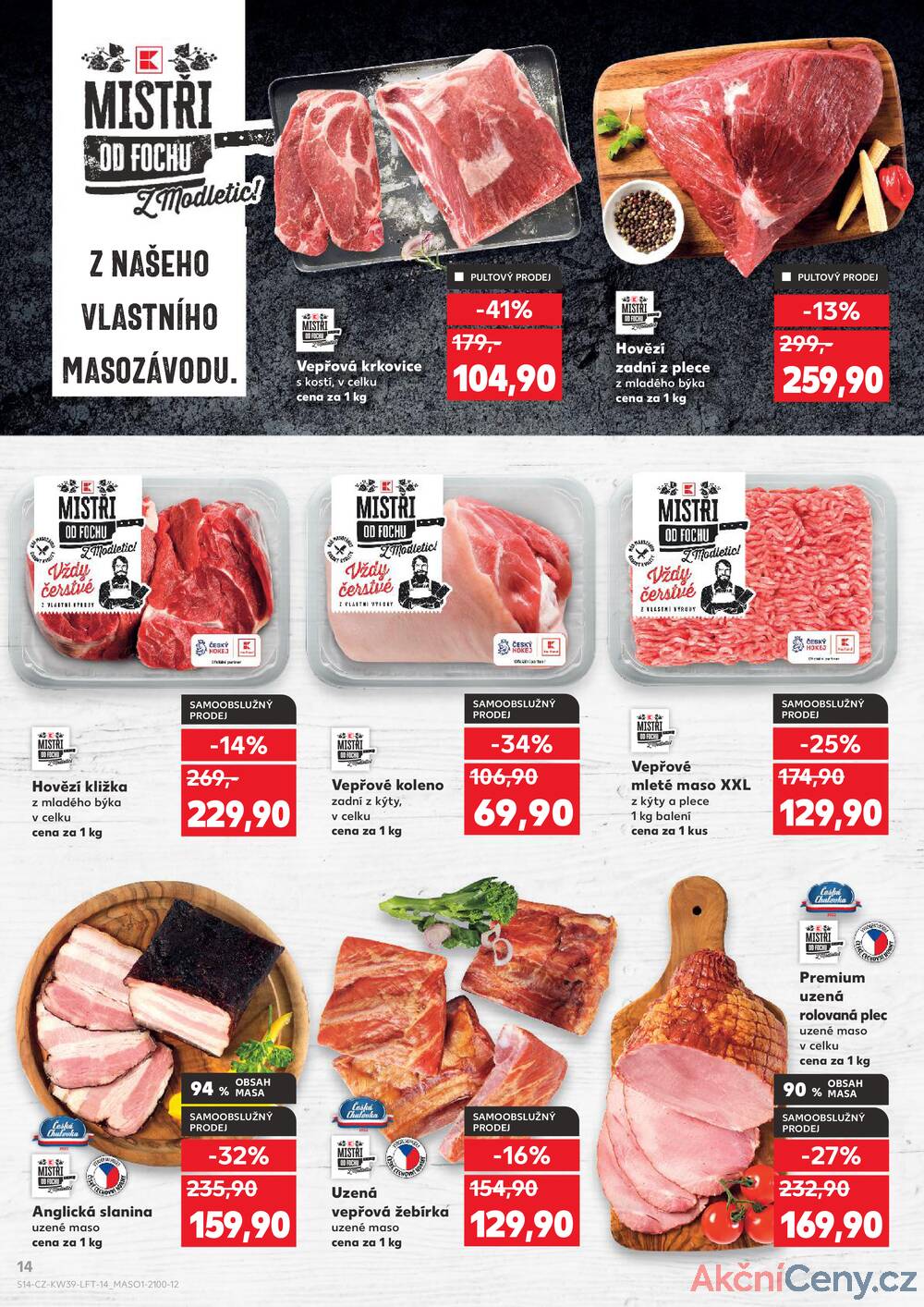 Leták Kaufland - Kaufland 24.9. - 30.9. - Kaufland - Olomouc - Hněvotínská - strana 14