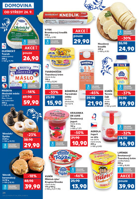 Kaufland 24.9. - 30.9. - Kaufland - Ostrava - Poruba