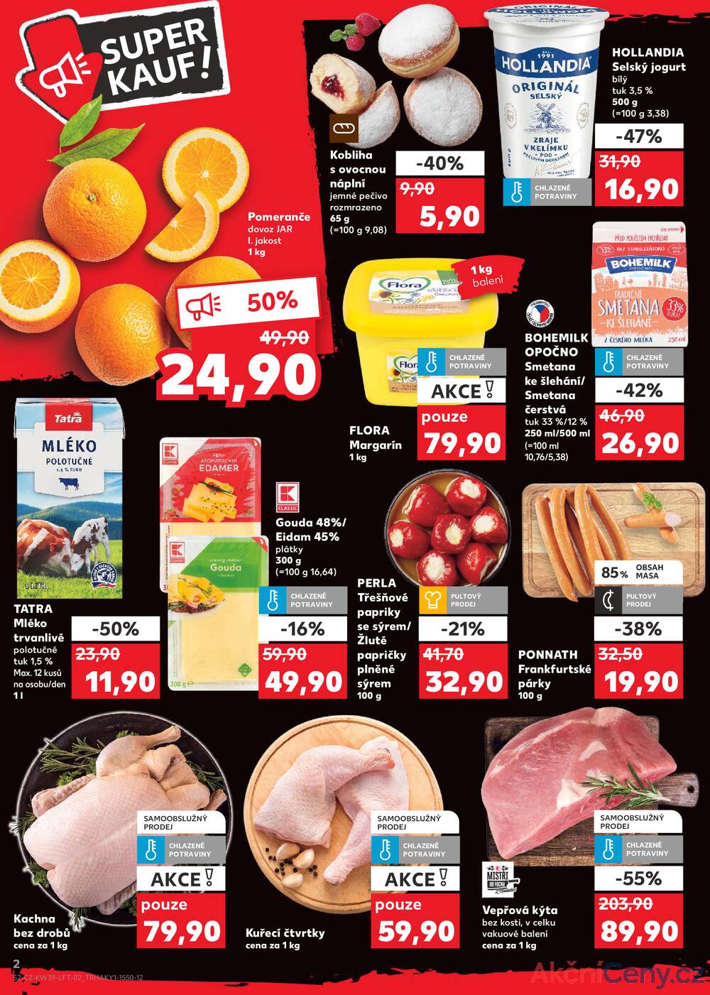 Leták Kaufland - Kaufland 24.9. - 30.9. - Kaufland - Praha 12 (Modřany) - strana 2