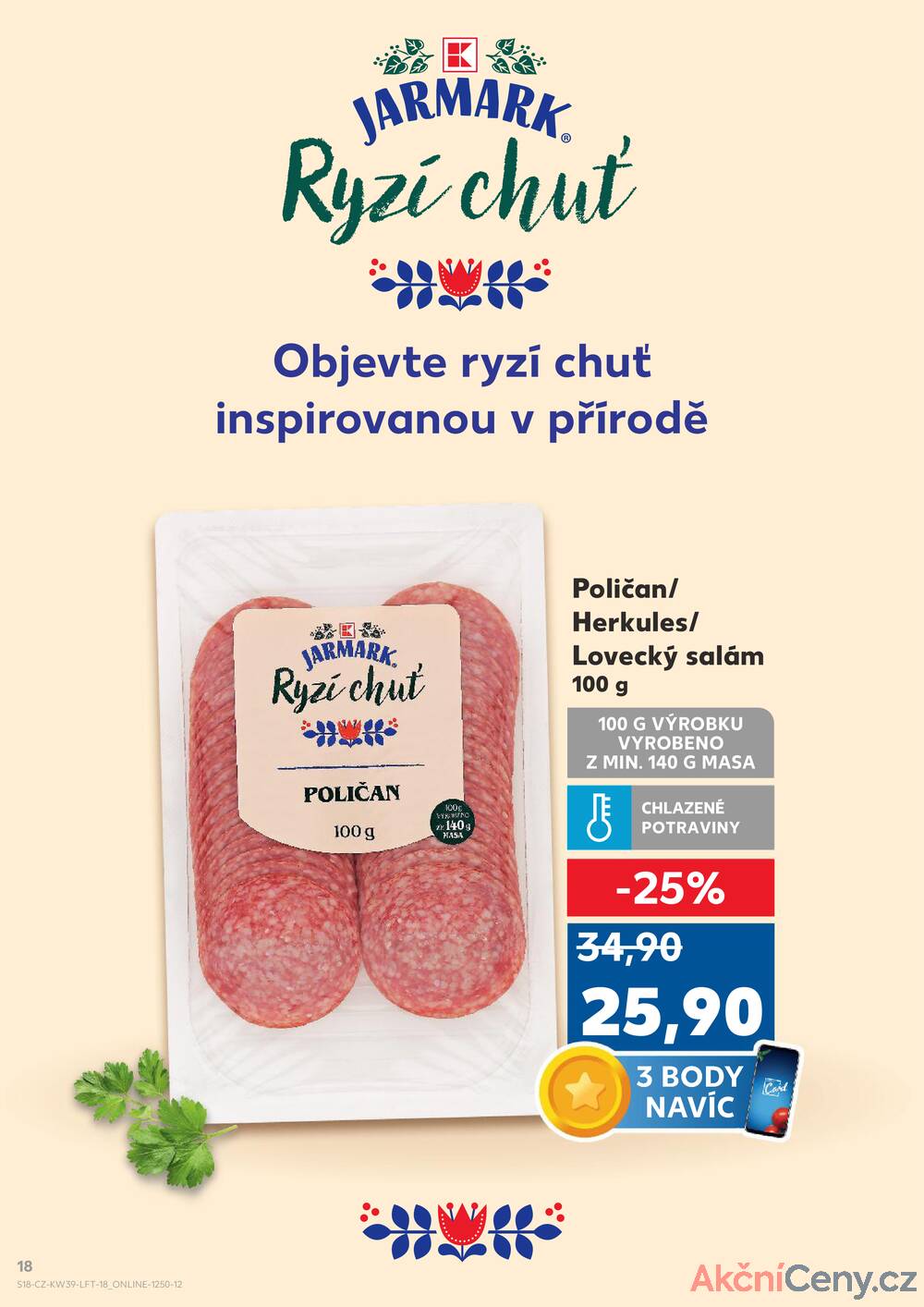 Leták Kaufland - Kaufland 24.9. - 30.9. - Kaufland - Rakovník (ul. Luženská) - strana 18