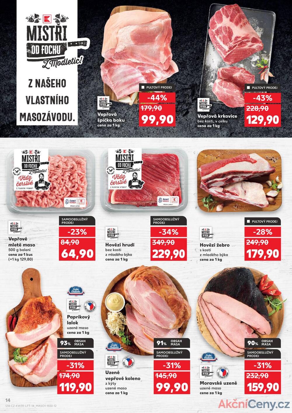 Leták Kaufland - Kaufland 24.9. - 30.9. - Kaufland - Přerov Lýsky - strana 14
