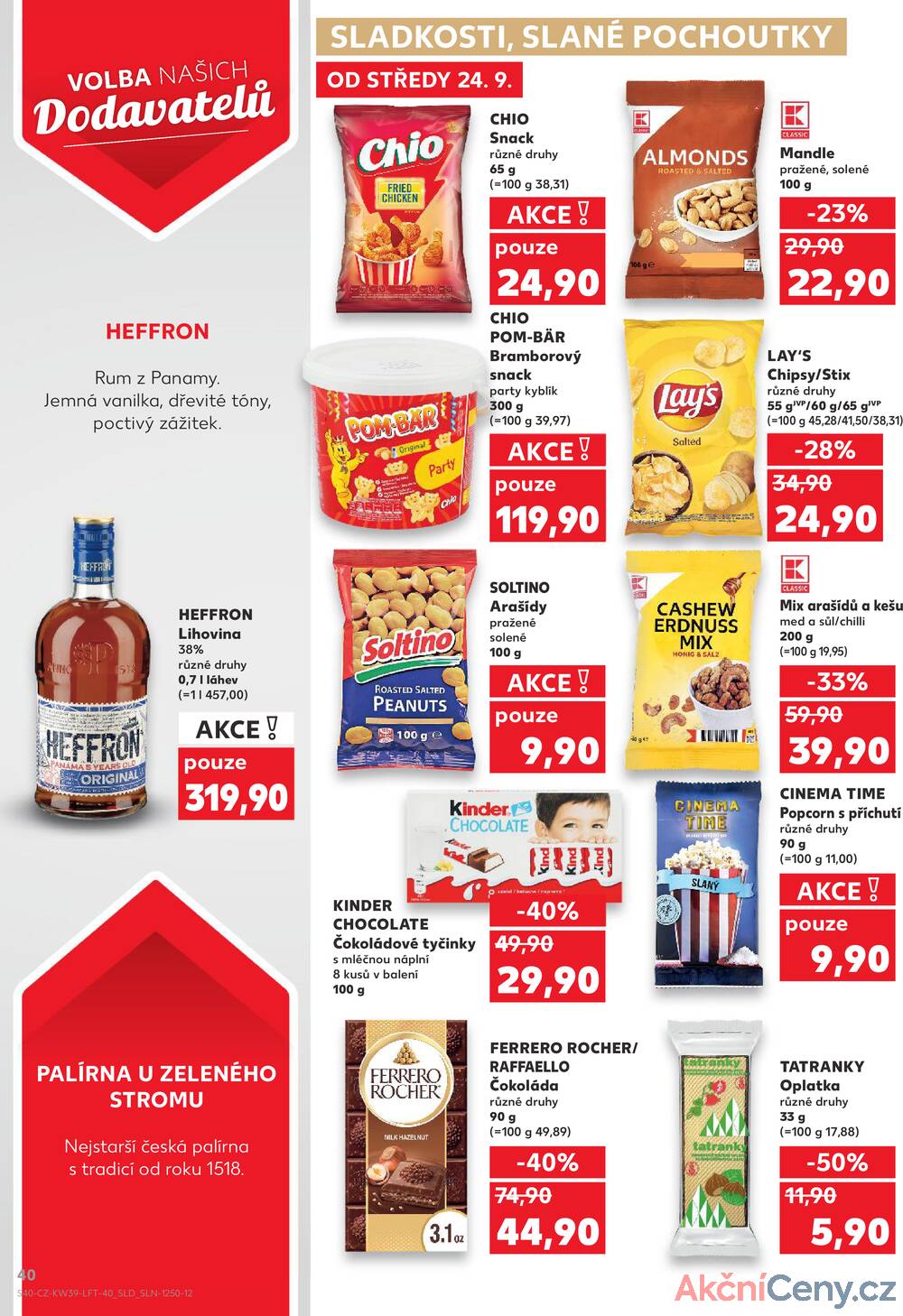 Leták Kaufland - Kaufland 24.9. - 30.9. - Kaufland - Přerov Lýsky - strana 40