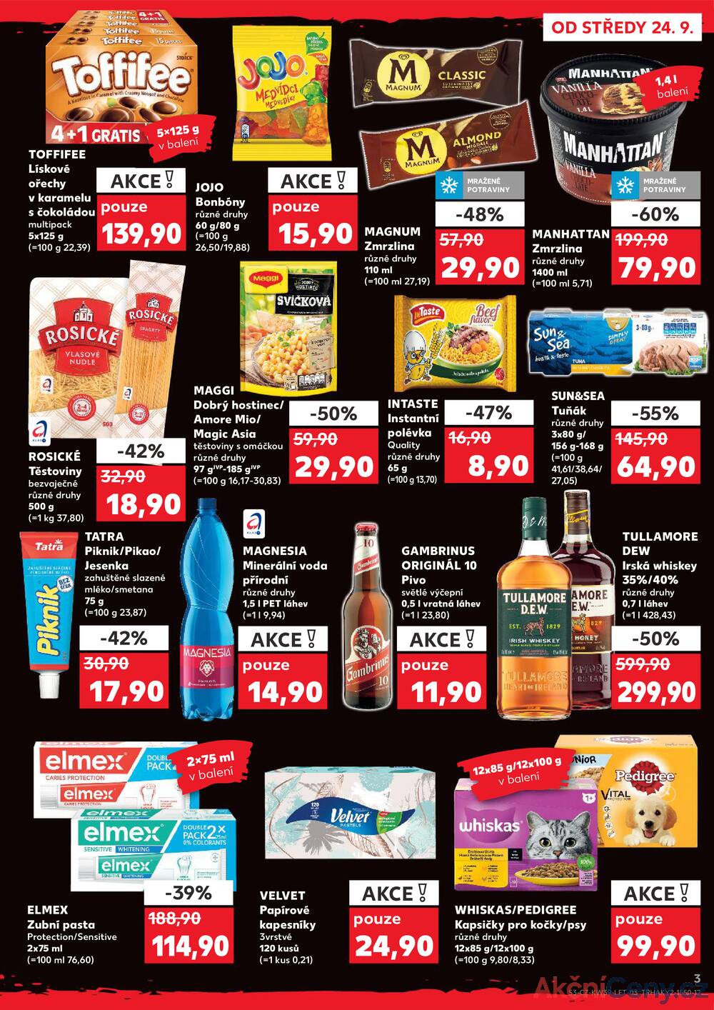 Leták Kaufland - Kaufland 24.9. - 30.9. - Kaufland - Zlín - Vršava - strana 3