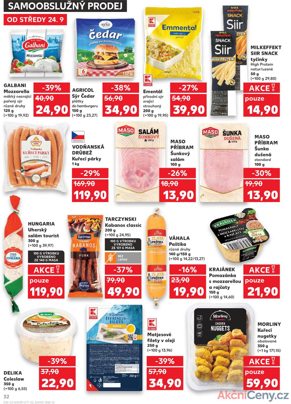Leták Kaufland - Kaufland 24.9. - 30.9. - Kaufland - Brandýs nad Labem - strana 32