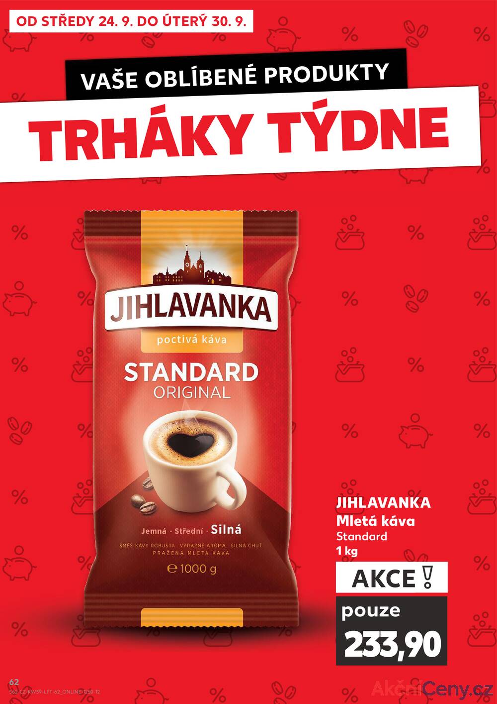 Leták Kaufland - Kaufland 24.9. - 30.9. - Kaufland - Brandýs nad Labem - strana 62