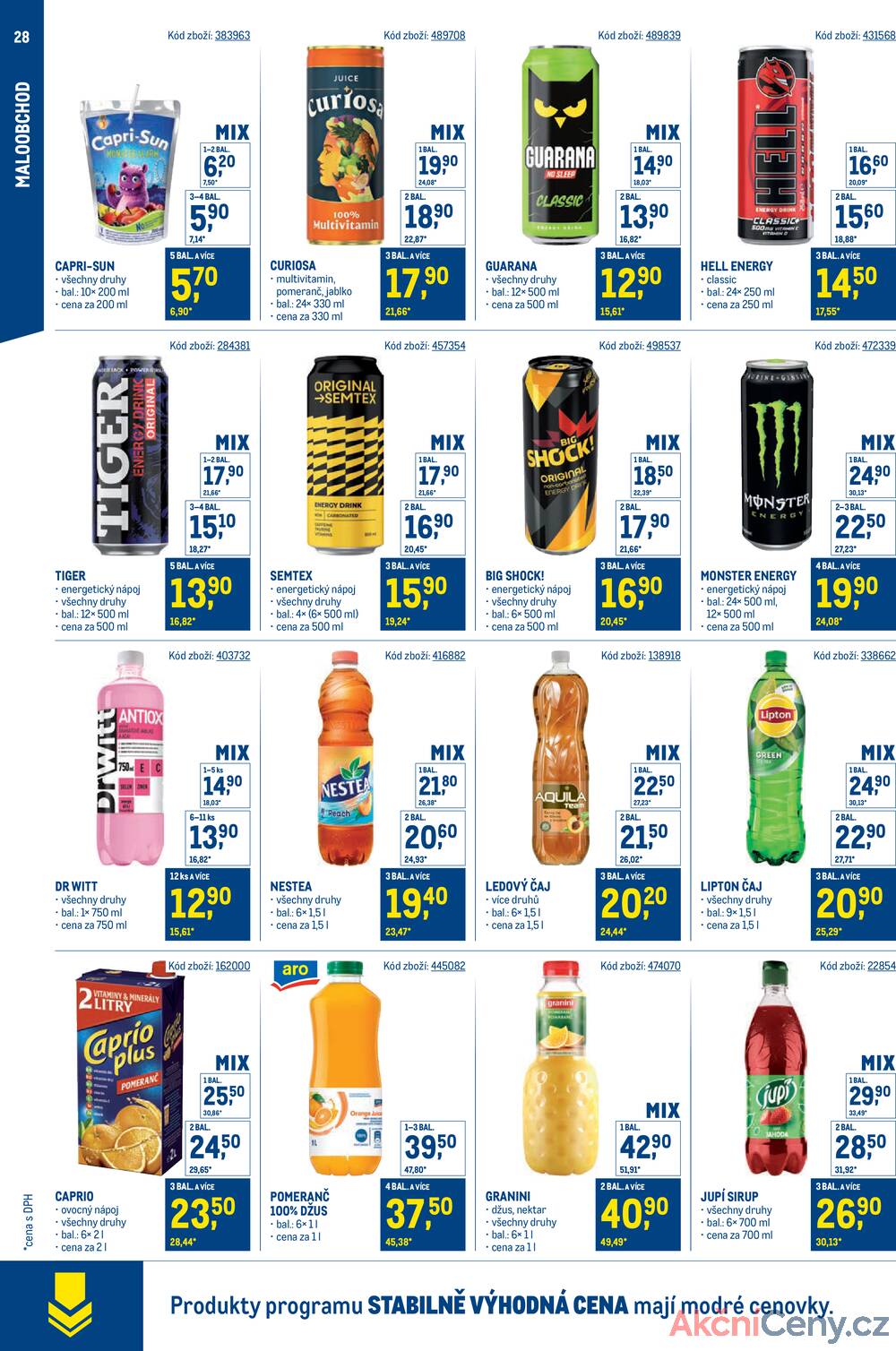 Leták MAKRO
platný do 18.11.2025 - strana 28