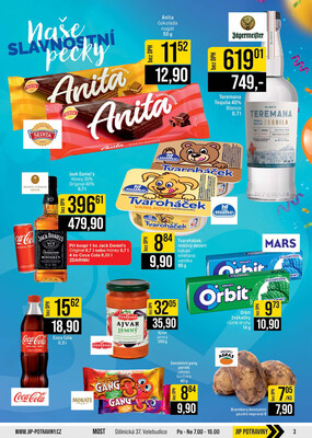 JIP Cash & Carry Brno, Praha, Ostrava, Jilemnice, Pardubice, Ostrava, Karlovy Vary, Olomouc a Zlín od 24.9. do 30.9.2025