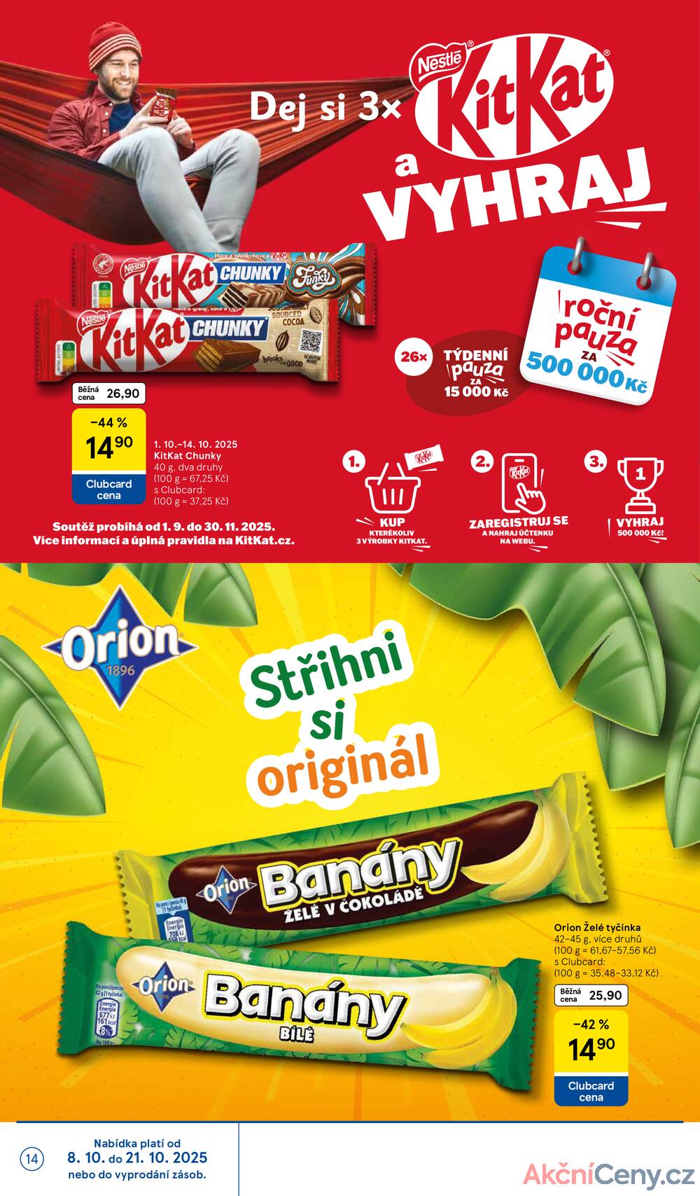 Leták Tesco - Tesco malé hypermarkety podzimní katalog od 1.10. do 27.10.2025 - strana 14