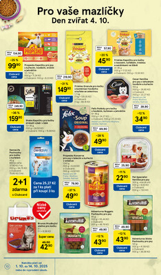 Tesco supermarkety od 1.10. do 7.10.2025