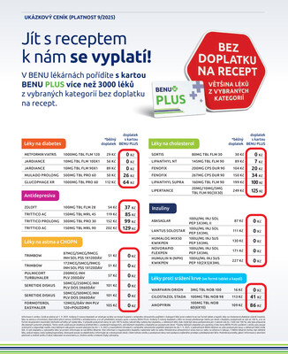 Benu od 1.10. do 31.10.2025