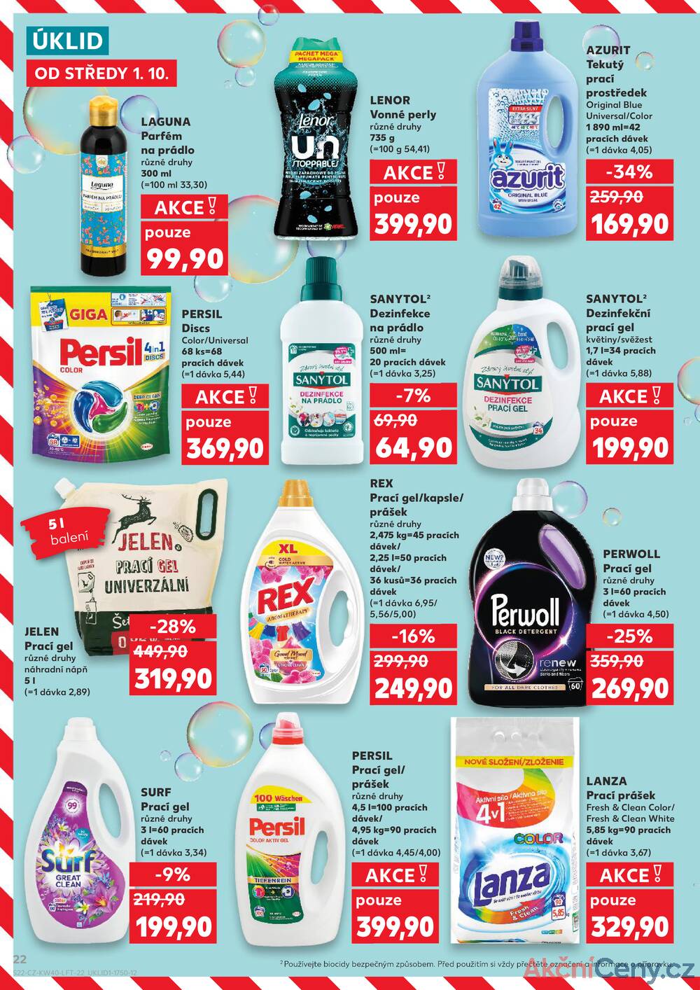 Leták Kaufland - Kaufland 1.10. - 7.10. - Kaufland - Příbram - strana 22