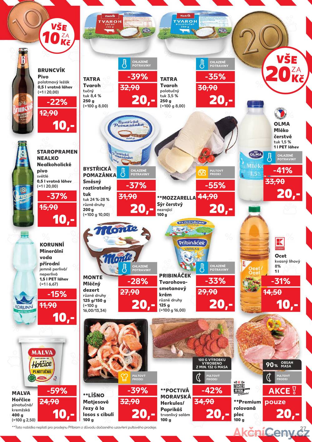 Leták Kaufland - Kaufland 1.10. - 7.10. - Kaufland - Jindřichův Hradec - strana 27