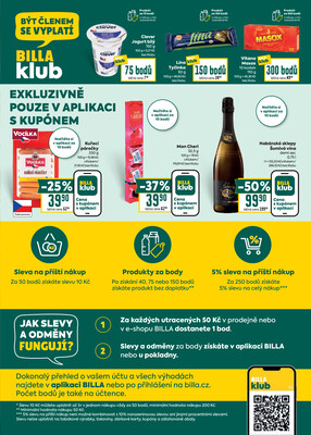 Billa  od 1.10. do 7.10.2025