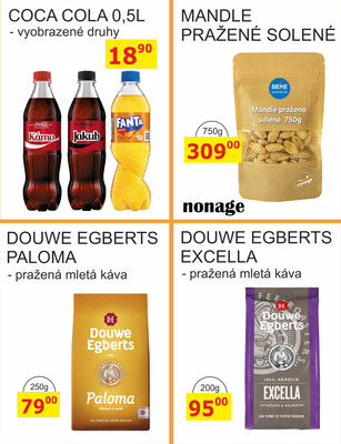 BENE Nápoje od 1.10. do 31.10.2025