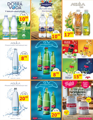 BENE Nápoje od 1.10. do 31.10.2025