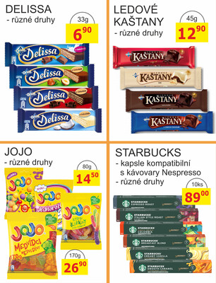 BENE Nápoje od 1.10. do 31.10.2025