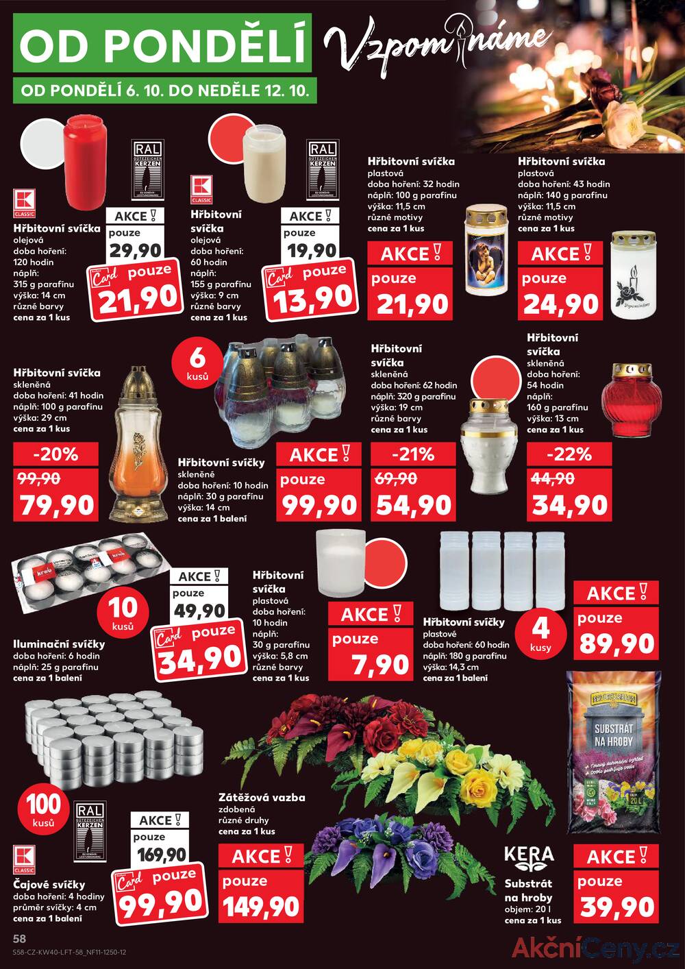 Leták Kaufland - Kaufland 1.10. - 7.10. - Kaufland - Praha 12 (Modřany) - strana 58