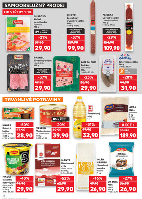 Kaufland 1.10. - 7.10. - Kaufland - Pelhřimov