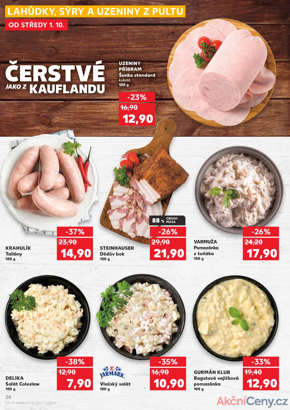 Leták Kaufland - Kaufland 1.10. - 7.10. - Kaufland - Blansko - strana 20