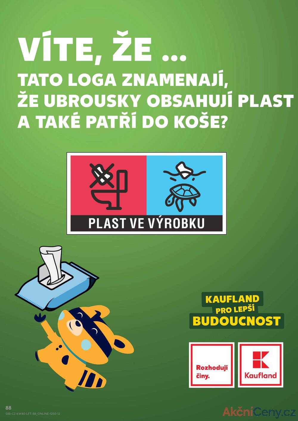 Leták Kaufland - Kaufland 1.10. - 7.10. - Kaufland - Ostrava - Zábřeh - strana 88
