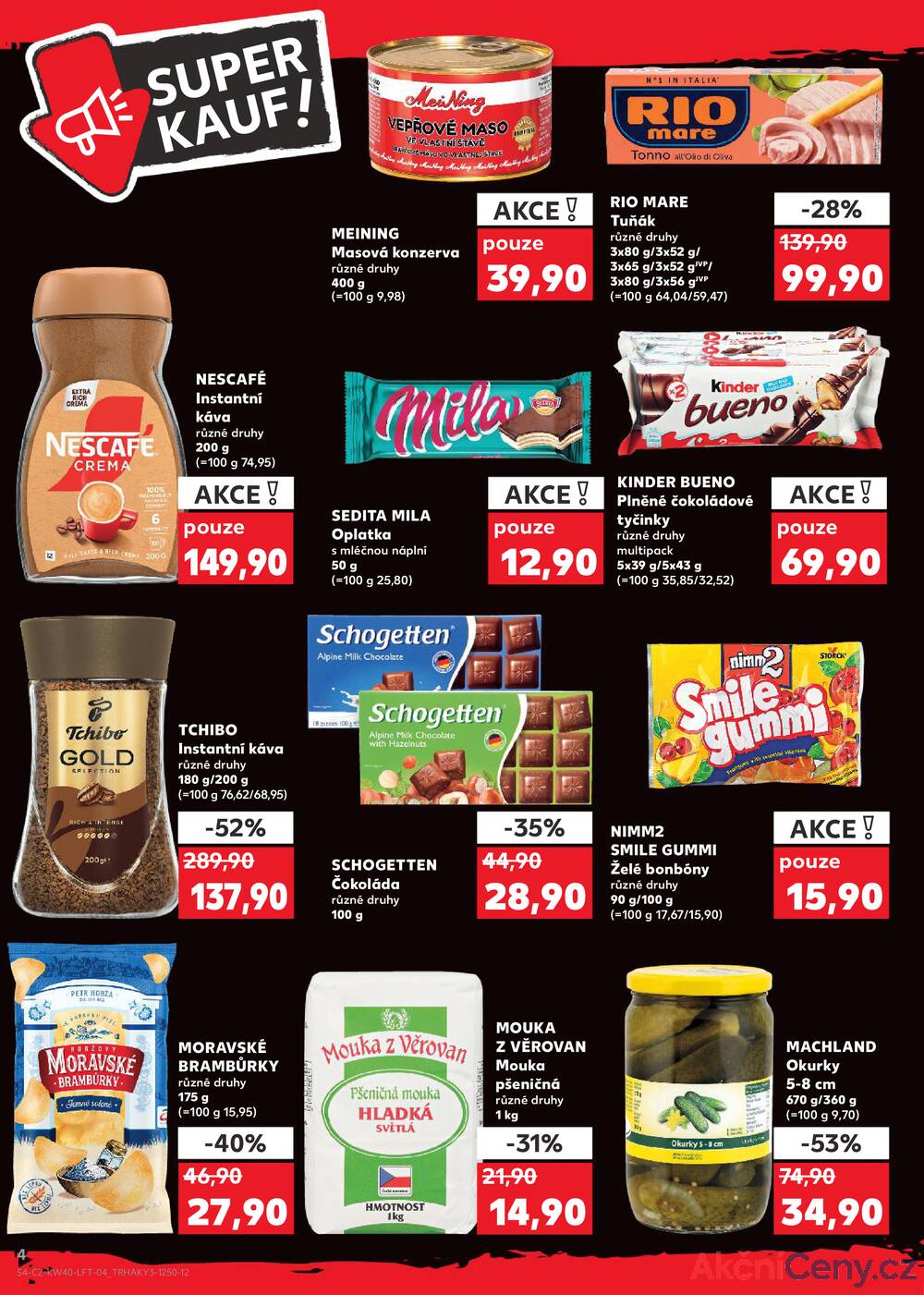 Leták Kaufland - Kaufland 1.10. - 7.10. - Kaufland - Valašské Meziříčí - strana 4