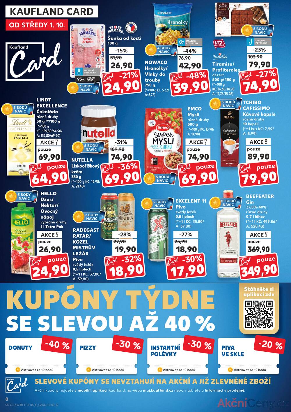Leták Kaufland - Kaufland 1.10. - 7.10. - Kaufland - Valašské Meziříčí - strana 8