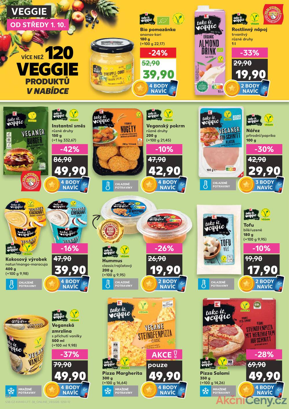 Leták Kaufland - Kaufland 1.10. - 7.10. - Kaufland - Valašské Meziříčí - strana 38