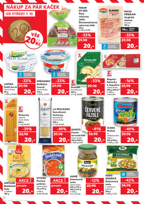 Kaufland 1.10. - 7.10. - Kaufland - Valašské Meziříčí