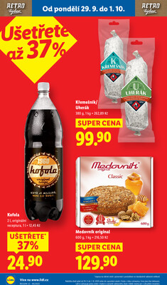 Lidl od 29.9. do 1.10.2025