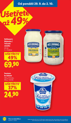 Lidl od 29.9. do 1.10.2025