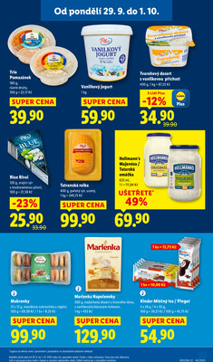 Lidl od 29.9. do 1.10.2025