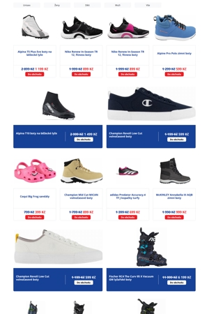 leták Intersport