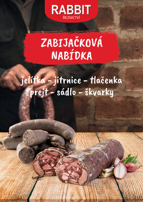 RABBIT řeznictví : 1 leták